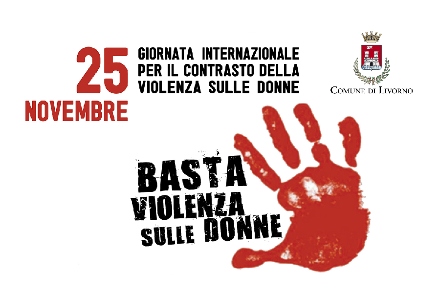 Locandina del Novembre Antiviolenza 2025 a Livorno